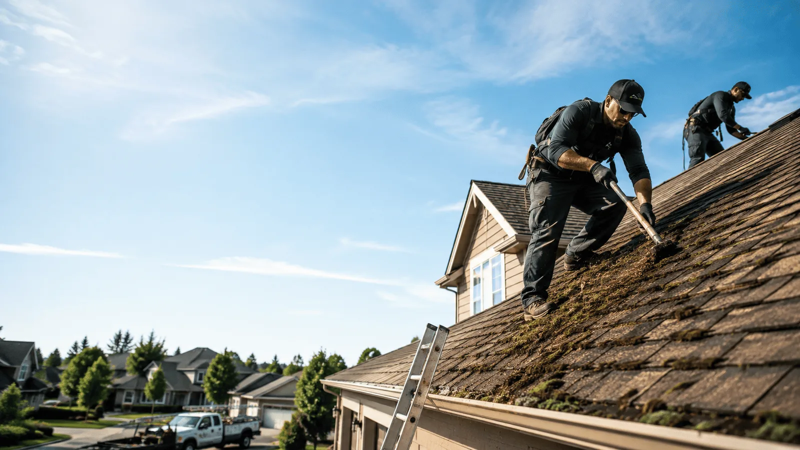 Roof Moss Removal in Holman, NM near me